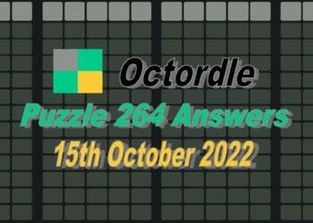 Daily Octordle 264 - October 15th 2022