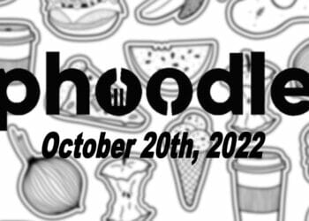 Daily Phoodle - 20th October 2022