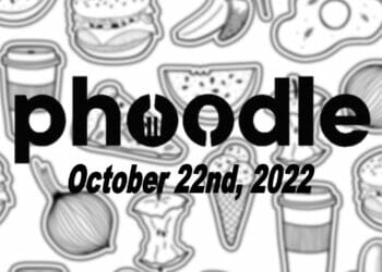 Daily Phoodle - 22nd October 2022