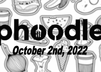 Daily Phoodle - 2nd October 2022