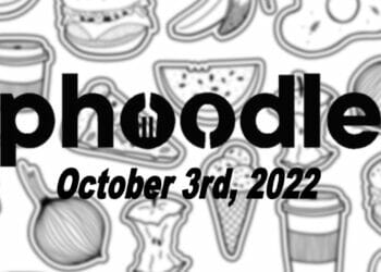 Daily Phoodle - 3rd October 2022