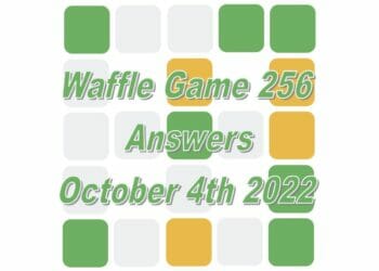 Daily Waffle - October 4th 2022