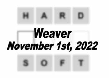 Daily Weaver - 1st November 2022