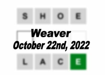 Daily Weaver - 22nd October 2022