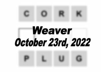 Daily Weaver - 23rd October 2022
