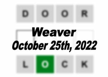 Daily Weaver - 25th October 2022
