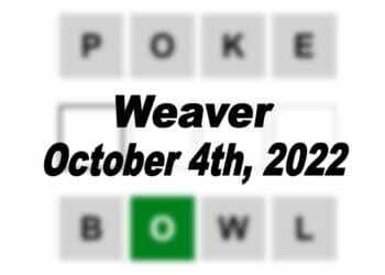 Daily Weaver - 4th October 2022