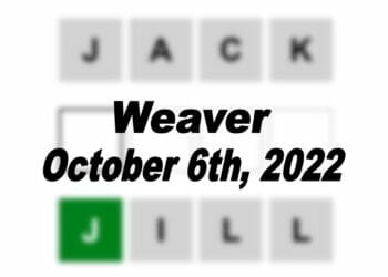 Daily Weaver - 6th October 2022