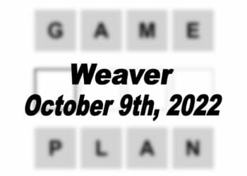 Daily Weaver - 9th October 2022
