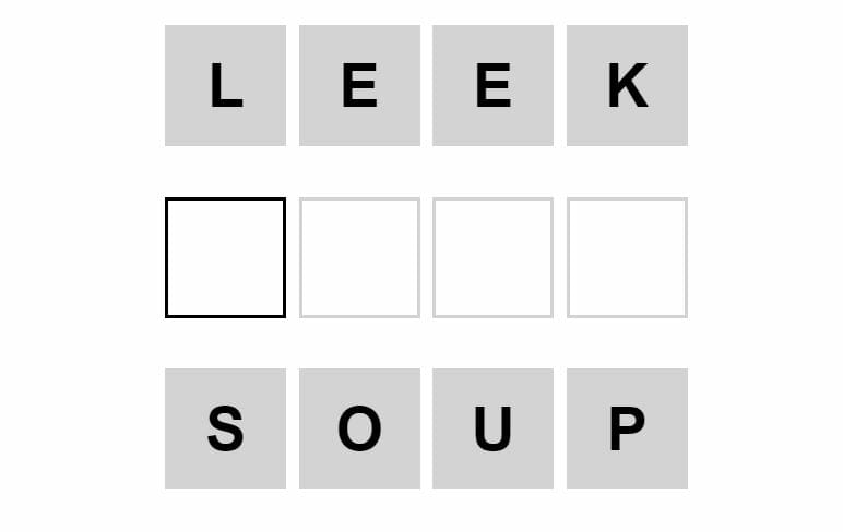 Daily Weaver Puzzle - 15th October 2022