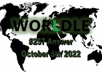 Daily Worldle - October 5th 2022