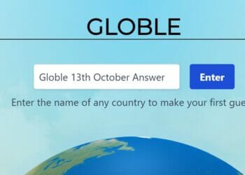 Globle 13 October Answer and Hints Today