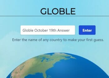 Globle 19 October Answer and Hints Today
