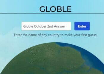 Globle 2 October Answer and Hints Today