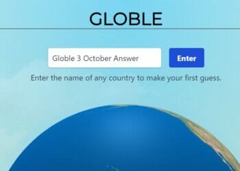 Globle 3 October Answer and Hints Today
