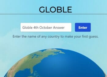 Globle 4 October Answer and Hints Today
