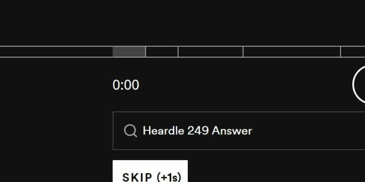 Heardle 31 October Answer and Hints Today 249