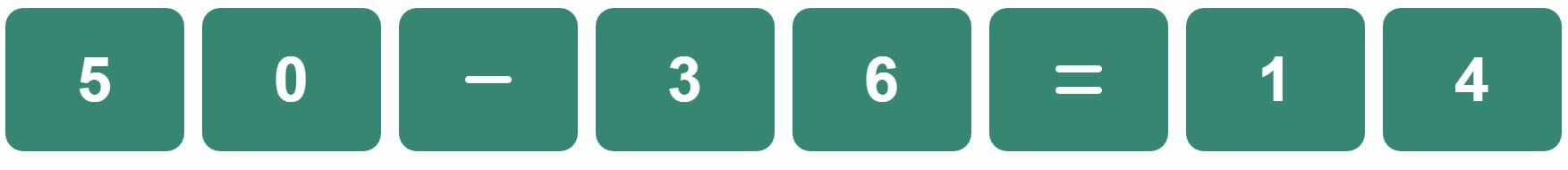 Daily Bi-Nerdle Answer 1 - 15th November 2022