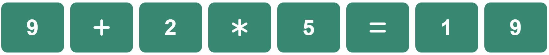 Daily Bi-Nerdle Answer 1 - 19th November 2022