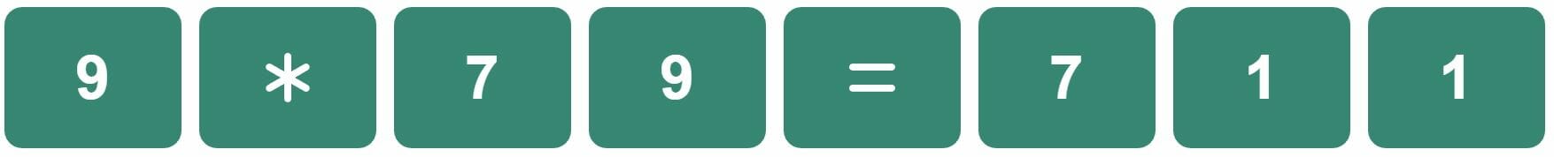 Daily Bi-Nerdle Answer 1 - 5th November 2022