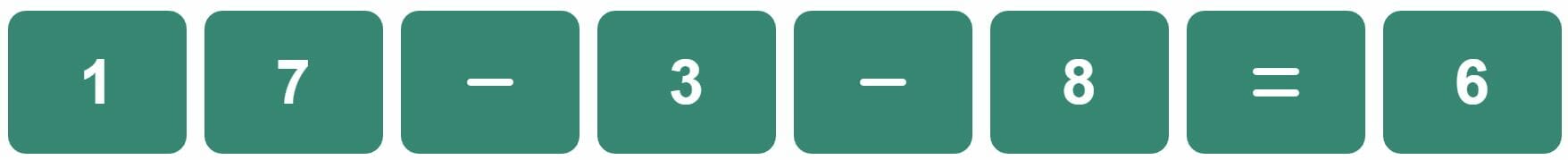 Daily Bi-Nerdle Answer 1 - 8th November 2022