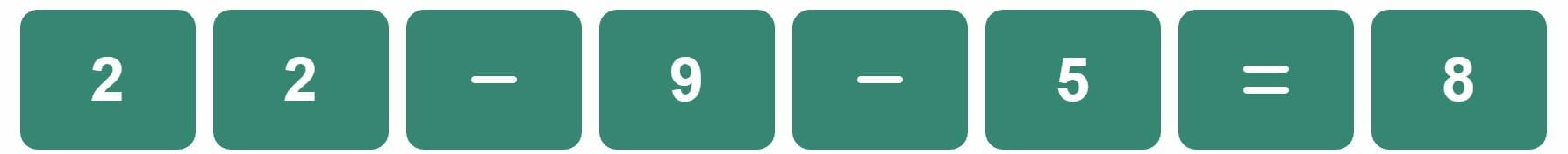 Daily Bi-Nerdle Answer 2 - 8th November 2022