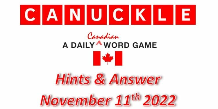 Daily Canuckle - 11th November 2022