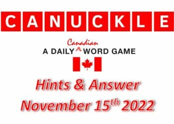 Daily Canuckle - 15th November 2022