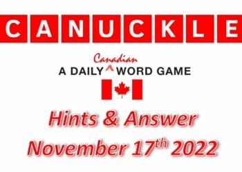 Daily Canuckle - 17th November 2022