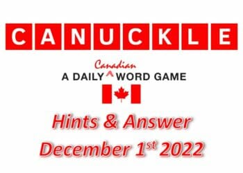 Daily Canuckle - 1st December 2022