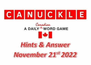 Daily Canuckle - 21st November 2022