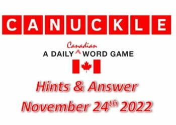 Daily Canuckle - 24th November 2022