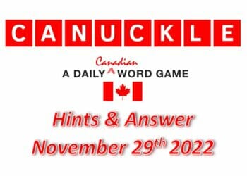 Daily Canuckle - 29th November 2022