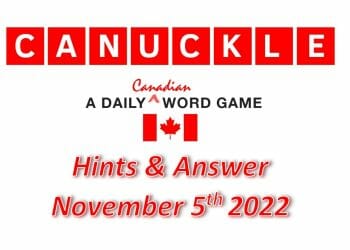 Daily Canuckle - 5th November 2022