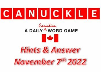 Daily Canuckle - 7th November 2022