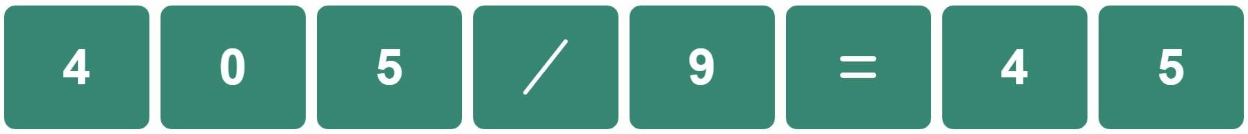 Daily Classic Nerdle 296 Answer - 11th November 2022