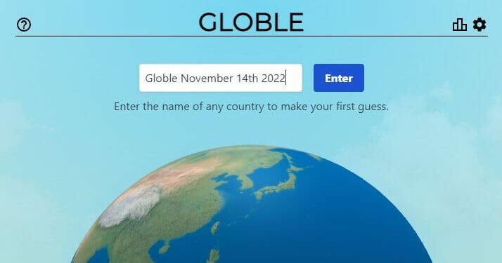 Daily Globle - 14th November 2022