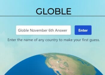 Daily Globle - 6th November 2022