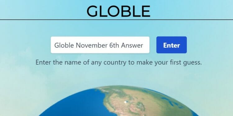 Daily Globle - 6th November 2022