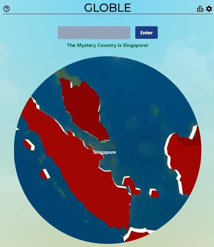 Daily Globle Answer - 15th November 2022