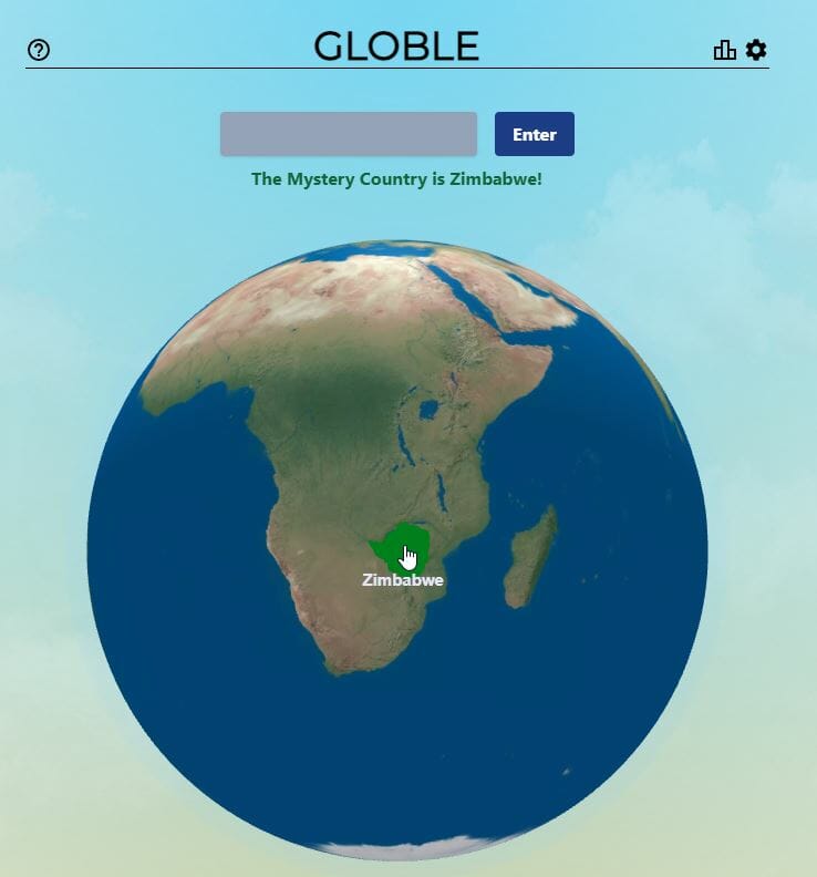 Daily Globle Answer - 4th November 2022