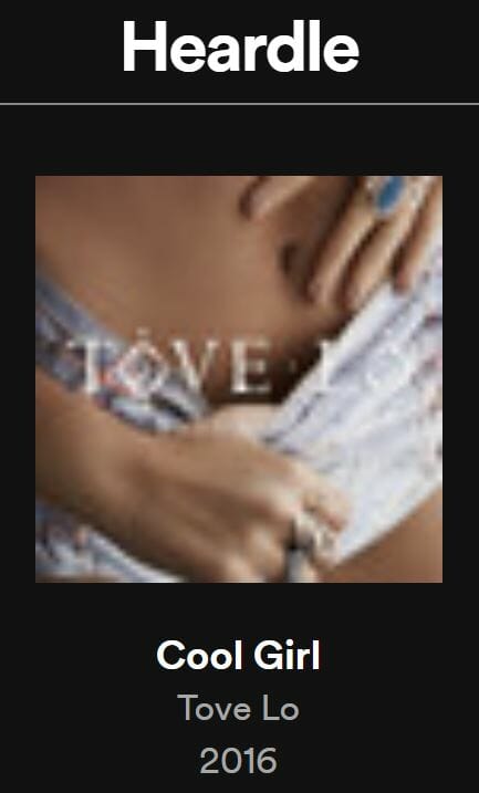 Daily Heardle Answer - 10th November 2022