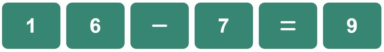 Daily Mini Bi-Nerdle Answer 2 - 10th November 2022