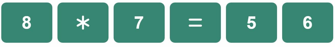 Daily Mini Bi-Nerdle Answer 2 - 11th November 2022