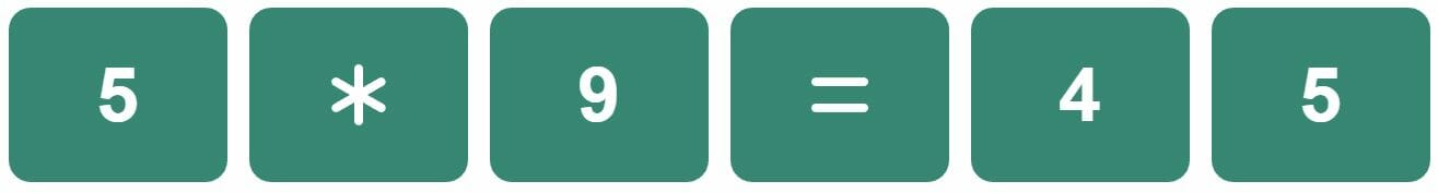 Daily Mini Bi-Nerdle Answer 2 - 16th November 2022