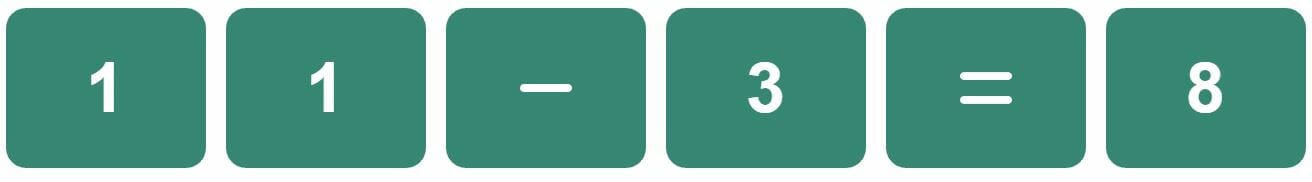 Daily Mini Bi-Nerdle Answer 2 - 8th November 2022