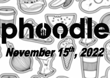 Daily Phoodle - 15th November 2022