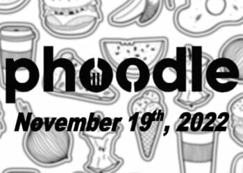 Daily Phoodle - 19th November 2022
