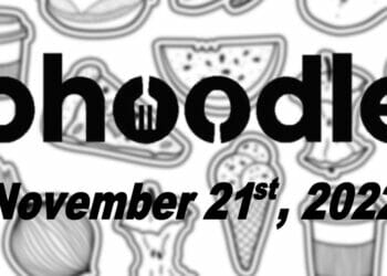 Daily Phoodle - 21st November 2022