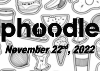 Daily Phoodle - 22nd November 2022
